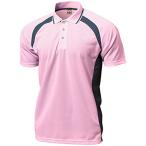 wundou(ウンドウ) 【旧フロリダウインド】ベーシック テニス シャツ ウェア ライトピンク P1710-13 ライトピンク S