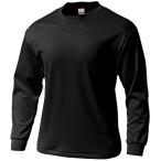 wundou(ウンドウ) 【旧フロリダウインド】タフ ドライ 吸汗 速乾 長袖 Tシャツ ブラック P175-34 ブラック L