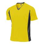 wundou(undou) Basic футбол рубашка P1910 желтый 130CM. пот скорость .V шея короткий рукав 