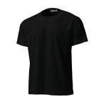 wundou(ウンドウ) P-2710 セミオープンベースボールシャツ P-2710 ブラック L