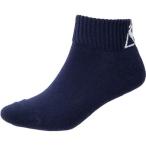 ルコックスポルティフ(le coq sportif) ワンポイント3Pショートソックス QMANJB14 NVY ネイビー 25-27cm