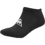 ルコックスポルティフ(le coq sportif) ワンポイント3Pアンクルソックス QMANJB15 BLK ブラック 22-24cm