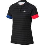 [ルコックスポルティフ]半袖ポロシャツ 吸汗 速乾 ストレッチ レディース ブラック 日本 M (日本サイズM相当)