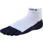 [a-ru L носки ] бег носки Type-GRP III 5 пальцев палец . укрепление предотвращение скольжения имеется RNS5006G белый L