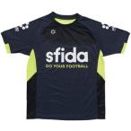 sfida/スフィーダ ベーシックプラクティスシャツ フットサルプラクティクスシャツ (sabp20-14) NAVY M
