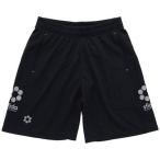 sfida/スフィーダ ベーシックスウェットハーフパンツ フットサルスウェットH・3/4P (sabp25-2) BLACK L