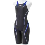 Speedo(スピード) フレックスキューブ ジュニア オープンバック ニースキン SD36H03 RB(ロイヤルブルー) 150