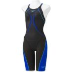 Speedo(スピード) ファストスキン XT アクティブ ハイブリッド 2 ウィメンズ ニースキン SD48H02 BQ(ブルー×ターコイズ) XS(SS)