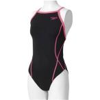 Speedo(スピード) レディース 競泳水着 練習用 ワンピース SD56T01 ネオンピンク S