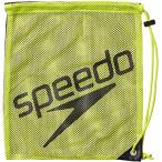 Speedo( скорость ) бассейн сумка сумка бассейн плавание сетка задний M SD96B07 прозрачный зеленый × черный CK