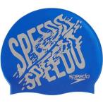 Speedo(スピード) スイムキャップ シリコーン キャップ SD98C38 BL(ブルー) Free