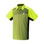 スリクソン（SRIXON）　テニスウェア　ユニセックス　ポロシャツ　SDP-1743　ライム　M