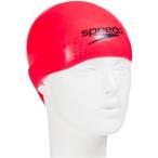 Speedo(スピード) スイムキャップ スイムキャップ シリコーン ファストスキン3 キャップ 競泳 FINA承認モデル SE11922 レッド×ブラック RK M