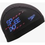 Speedo( скорость ) купальная шапочка скорость Logo сетчатая кепка SE12256 черный / голубой M