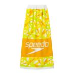 Speedo( скорость ) полотенце Stack Wrap Towels tuck полотенце на липучке M плавание унисекс SE62005 orange M