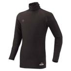 デサント(DESCENTE) タートルネック 長袖パワーシャツ STD-661 BLK ブラック O