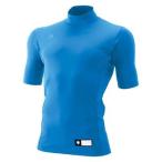 DESCENTE(デサント) ハイネック半袖リラックスFITシャツ M ブルー STD-705