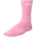 (アールエル ソックス)R×L SOCKS 自転車 バイクソックス TBK-300R 4001 ピンク×ホワイト M