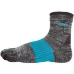 (アールエル ソックス) R×L SOCKS メリノソックス 5本指タイプ (1011) ブラック×チャコール TRR32G 9166 (9166) グレーミックス×ピーコックグリーン S