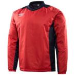 アンブロ(UMBRO) ジュニア インシュレーショントップ UAA4721J MRED Mレッド/ネイビー 150