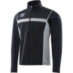アンブロ(UMBRO) ウォームアップジャケット UAS2550 BLK ブラック/シルバー O