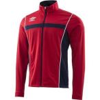 アンブロ(UMBRO) ウォームアップジャケット UAS2550 MRED レッド杢/ネイビー M