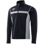 アンブロ(UMBRO) ジュニア ウォームアップジャケット UAS2550J BLK ブラック/シルバー 130