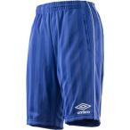 アンブロ(UMBRO) ウォームアップハーフパンツ UAS2605P BLU ブルー/ホワイト M