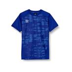 ショッピングアンブロ [アンブロ] Tシャツ サッカー フットサル 半袖 ゲームシャツ 吸汗速乾  BLU(UAS6310) XO