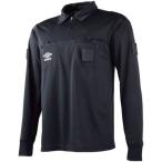( Umbro )UMBRO футбол длинный рукав re свободный рубашка UAS6608L [ унисекс ] BLK SS-S