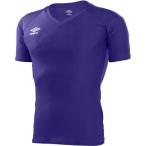 アンブロ(UMBRO) S/S パワーインナー Vネックシャツ（パープル） UAS9701-PPL PPL M