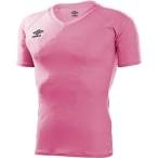 アンブロ(UMBRO) S/S パワーインナー Vネックシャツ（Vピンク） UAS9701-VPNK XO