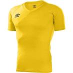 アンブロ(UMBRO) S/S パワーインナー Vネックシャツ（イエロー） UAS9701-YEL YEL XO