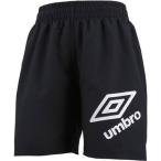 アンブロ(UMBRO) キッズ プラクティスクロスパンツ UBA7645KP BLK ブラック/ホワイト 120