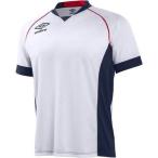 アンブロ(UMBRO) PT セカンダリー シャツ UBS7726 WNV ホワイト/ネイビー O