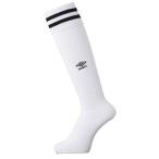 アンブロ(UMBRO) プラクティスストッキング UBS8210 WBK ホワイト/ブラック 28-30cm
