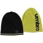 アンブロ(UMBRO) リバーシブルニットキャップ UJA2741 BKLM ブラック/ライム F