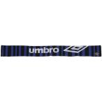 アンブロ(UMBRO) ニットマフラー UJA9753 BLU ブルー/ブラック F