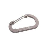  Captain Stag (CAPTAIN STAG)kalabina aluminium аксессуары Flat DkalabinaM размер титановый серый UM-1863