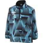 アンブロ(UMBRO) キッズ ラインドサーモジャケット UUKOJF32 AQBK アクア/ブラック 100