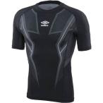 アンブロ(UMBRO) TR ハーフスリーブインナーシャツ byG UUUOJM01 BLK ブラック L