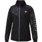 ゴーセン(GOSEN) テニス レディース 裏起毛 スウェットジャケット UW1801 ブラック XL