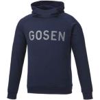 ゴーセン(GOSEN) テニス 男女兼用 裏起毛 スウェットパーカー W1804 ネイビー LL
