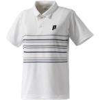 [プリンス] テニスウェア ゲームシャツ WJ102 [ジュニア] キッズ ホワイト (146) 日本 140 (日本サイズ140 相当)