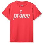 [プリンス] テニスウェア Tシャツ [ジュニア] WJ108 キッズ レッド (015) 日本 140 (日本サイズ140 相当)