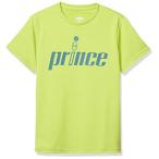 [プリンス] テニスウェア Tシャツ [ジュニア] WJ108 キッズ ライムグリーン (091) 日本 150 (日本サイズ150 相当)