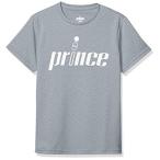 [プリンス] テニスウェア Tシャツ [ジュニア] WJ108 キッズ チャコール杢 (167) 日本 150 (日本サイズ150 相当)