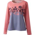 プリンス(Prince) レディース ロングスリーブシャツ WL9046 001 ペールピンク LL