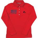 ルーセント Ladies 長袖ポロシャツ レッド XLP4921 L