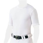 ZETT(ゼット) 野球 アンダーシャツ クルーネック 半袖 ライトフィットタイプ ホワイト(1100) XO BO1810